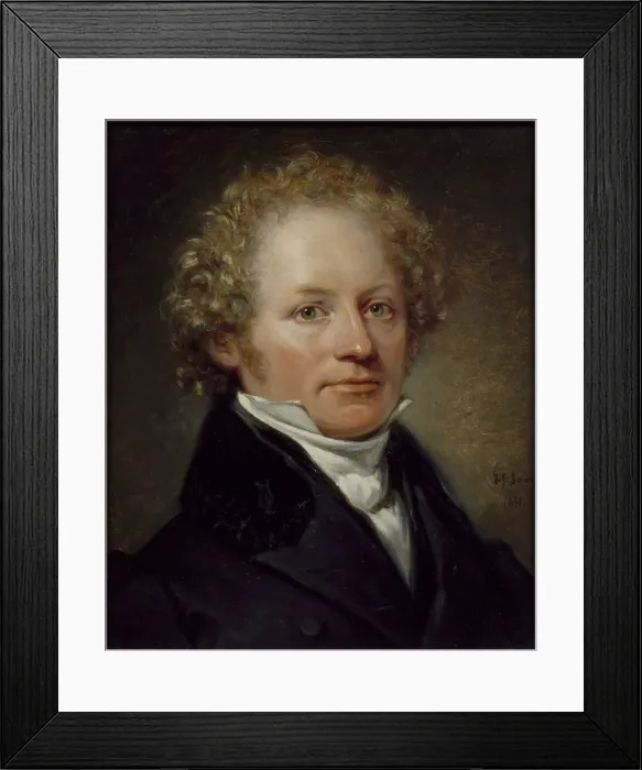Framed Print : Portrait of Per Daniel Amadeus Atterbom (1790-1855), 1831 Framed Print : Portrait of Per Daniel Amadeus Atterbom (1790-1855), 1831
