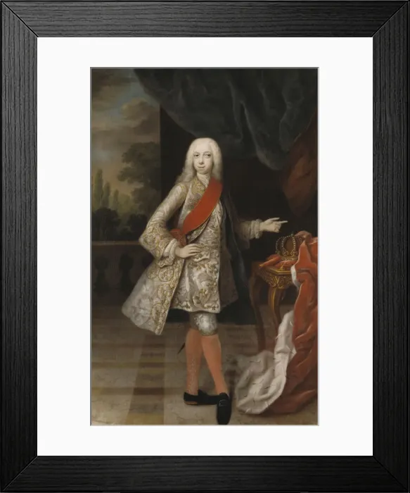 Framed Print : Portrait of the Tsar Peter III of Russia (1728-1762) Framed Print : Portrait of the Tsar Peter III of Russia (1728-1762)