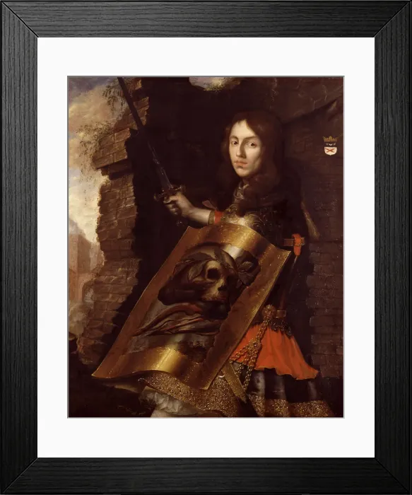 Framed Print : Portrait of Count Pontus Fredrik De la Gardie (1630-1692), 1650 Framed Print : Portrait of Count Pontus Fredrik De la Gardie (1630-1692), 1650