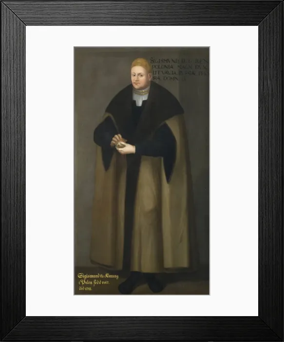 Framed Print : Portrait of Sigismund I of Poland (1467-1548), 1667 Framed Print : Portrait of Sigismund I of Poland (1467-1548), 1667