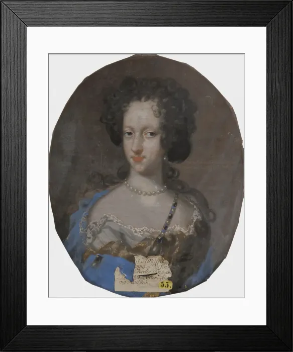 Framed Print : Portrait of Princess Sophie Amalie of Holstein-Gottorp (1670-1710), Duchess of Brunswick-Luneburg Framed Print : Portrait of Princess Sophie Amalie of Holstein-Gottorp (1670-1710), Duchess of Brunswick-Luneburg