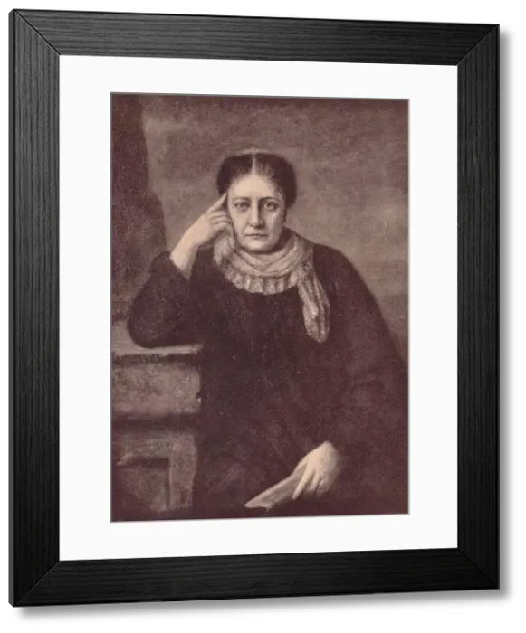 Framed Print : Helena Blavatsky (1831-1891), 1886 Framed Print : Helena Blavatsky (1831-1891), 1886
