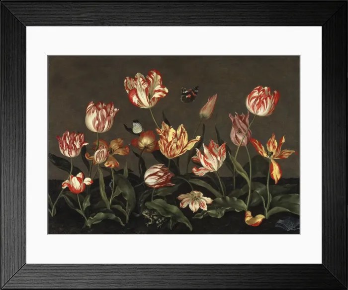 Framed Print : Still Life with Tulips