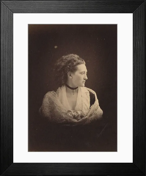 Framed Print : Princess Maria Maximilianovna of Leuchtenberg (1841-1914), 1873 Framed Print : Princess Maria Maximilianovna of Leuchtenberg (1841-1914), 1873