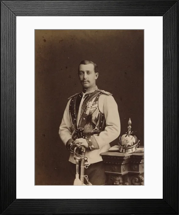 Framed Print : Portrait of Grand Duke Sergei Maximilianovich of Leuchtenberg (1849-1877), 1873 Framed Print : Portrait of Grand Duke Sergei Maximilianovich of Leuchtenberg (1849-1877), 1873