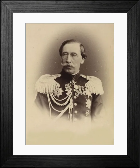 Framed Print : Portrait of Prince Vladimir Ivanovich Baryatinsky (1817-1875), 1874 Framed Print : Portrait of Prince Vladimir Ivanovich Baryatinsky (1817-1875), 1874