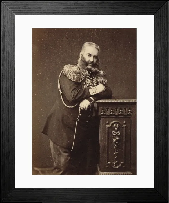 Framed Print : Portrait of Count Nikolay Vladimirovich Adlerberg (1819-1892), 1874 Framed Print : Portrait of Count Nikolay Vladimirovich Adlerberg (1819-1892), 1874