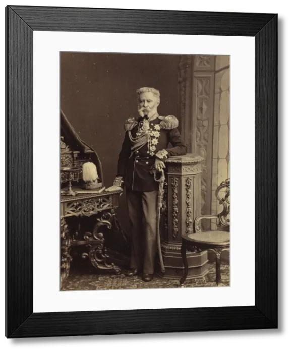 Framed Print : Portrait of Count Vladimir Fyodorovich Adlerberg (1791-1884), 1874 Framed Print : Portrait of Count Vladimir Fyodorovich Adlerberg (1791-1884), 1874
