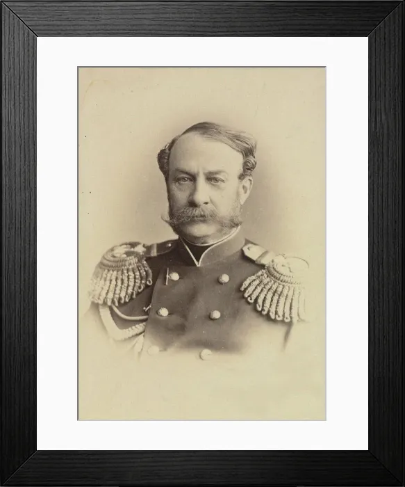 Framed Print : Portrait of General Alexander Egorovich Timashev (1818-1893), 1874 Framed Print : Portrait of General Alexander Egorovich Timashev (1818-1893), 1874