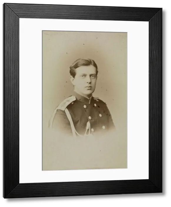 Framed Print : Portrait of Grand Duke Vladimir Alexandrovich of Russia (1847-1909), 1871 Framed Print : Portrait of Grand Duke Vladimir Alexandrovich of Russia (1847-1909), 1871