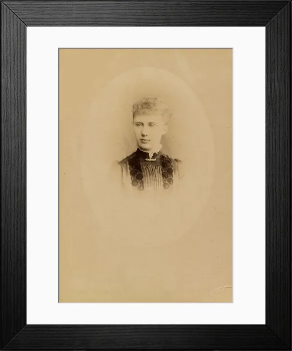 Framed Print : Portrait of Grand Duchess Elizaveta Mavrikievna of Russia (1865-1927), c. 1890 Framed Print : Portrait of Grand Duchess Elizaveta Mavrikievna of Russia (1865-1927), c. 1890