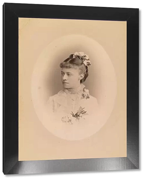Portrait of Duchess Therese Petrovna of Oldenburg (1852-1883), Princess Romanovskaia, c. 1880