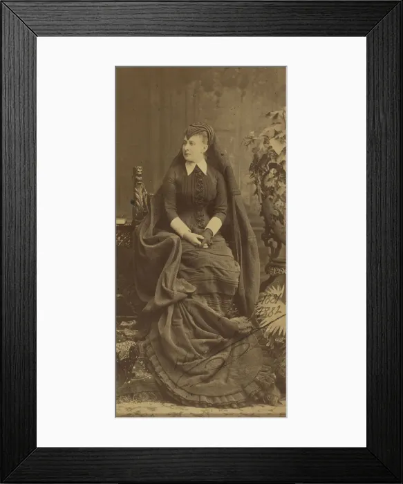Framed Print : Portrait of Grand Duchess Alexandra Iosifovna of Saxe-Altenburg (1830-1911), 1881-1882 Framed Print : Portrait of Grand Duchess Alexandra Iosifovna of Saxe-Altenburg (1830-1911), 1881-1882