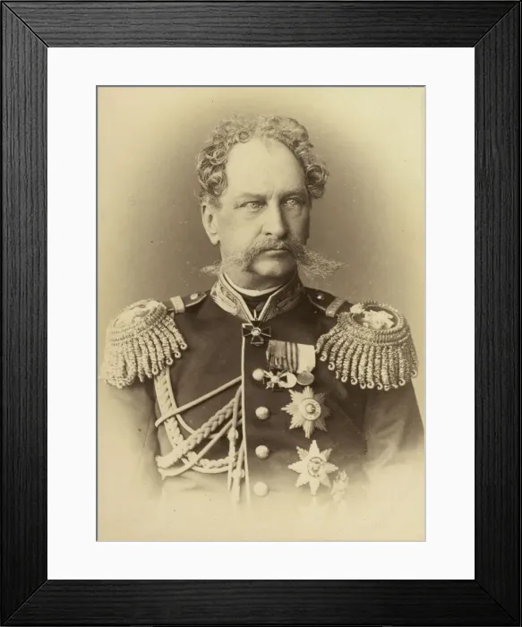Framed Print : Portrait of General Count Vasily Alekseevich Perovsky (1794-1857), ca 1857 Framed Print : Portrait of General Count Vasily Alekseevich Perovsky (1794-1857), ca 1857