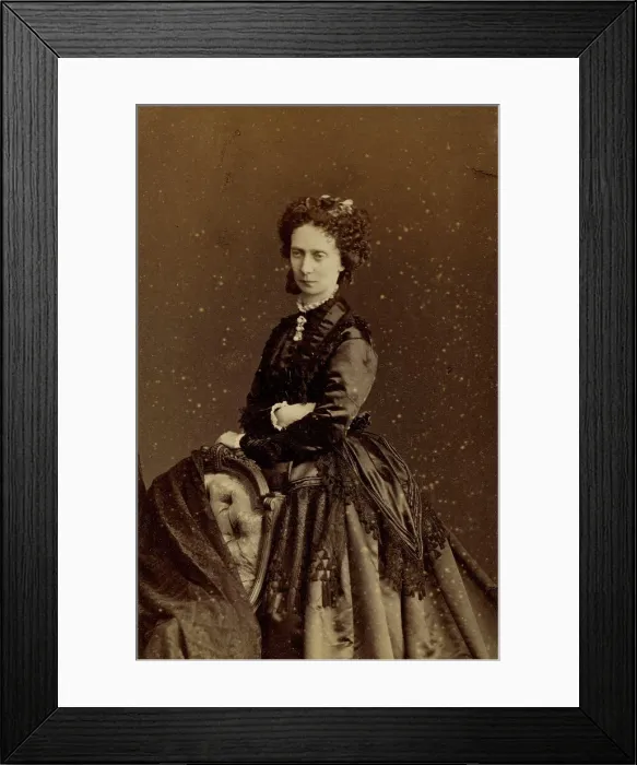 Framed Print : Portrait of Maria Alexandrovna (1824-1880), Empress of Russia, 1873 Framed Print : Portrait of Maria Alexandrovna (1824-1880), Empress of Russia, 1873