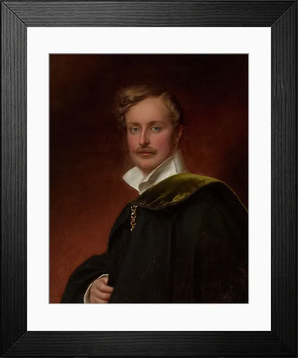 Framed Print : Count Christian Gustav Wilhelm Leontinus zu Sayn-Wittgenstein-Sayn (1809-1837) Framed Print : Count Christian Gustav Wilhelm Leontinus zu Sayn-Wittgenstein-Sayn (1809-1837)