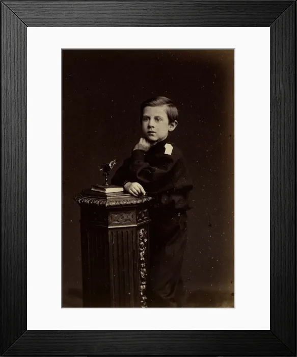 Framed Print : Portrait of Grand Duke Vyacheslav Constantinovich of Russia (1862-1879), 1874 Framed Print : Portrait of Grand Duke Vyacheslav Constantinovich of Russia (1862-1879), 1874