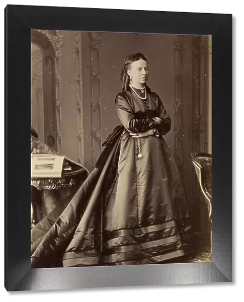 Portrait of Grand Duchess Alexandra Petrovna of Russia (1838-1900), Princess of Oldenburg, 1874