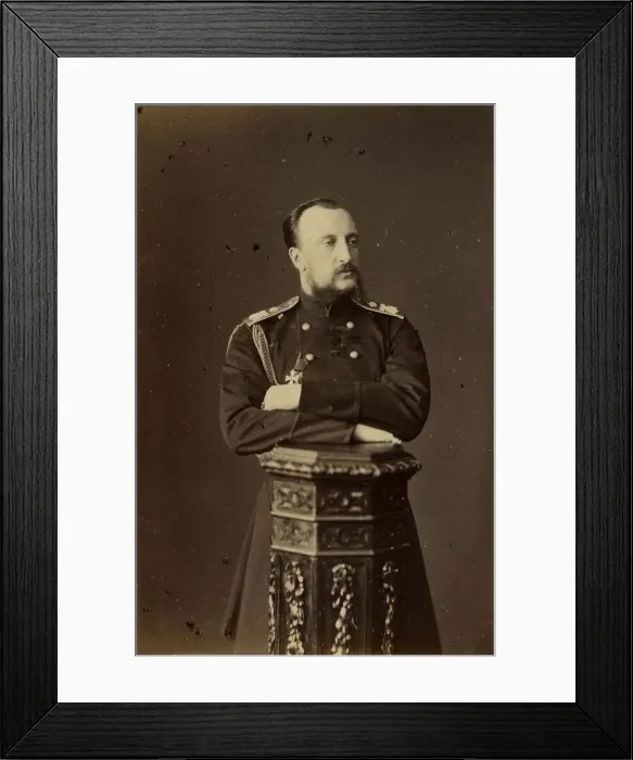 Framed Print : Portrait of Grand Duke Nicholas Nikolaevich (the Elder) of Russia (1831-1891), 1874 Framed Print : Portrait of Grand Duke Nicholas Nikolaevich (the Elder) of Russia (1831-1891), 1874