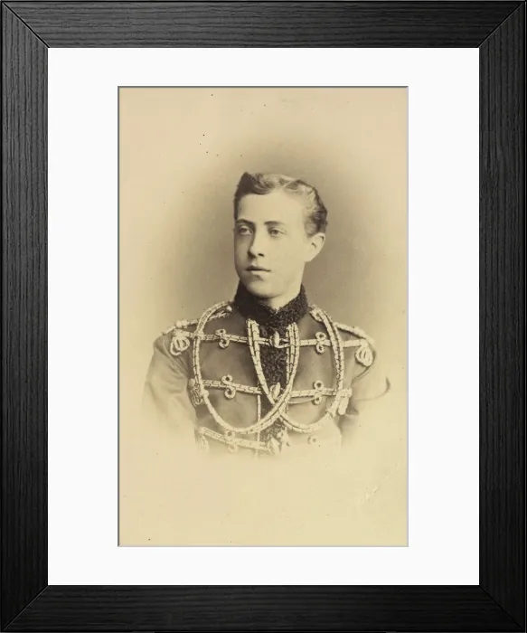 Framed Print : Portrait of Grand Duke Nicholas Nikolaevich (the younger) of Russia (1856-1929), 1874 Framed Print : Portrait of Grand Duke Nicholas Nikolaevich (the younger) of Russia (1856-1929), 1874
