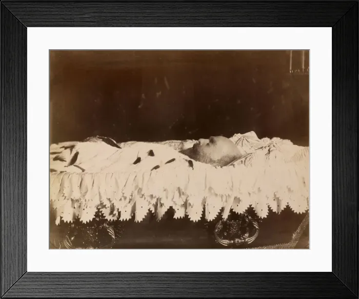 Framed Print : Emperor Alexander III (1845-1894) on His Deathbed, 1894 Framed Print : Emperor Alexander III (1845-1894) on His Deathbed, 1894