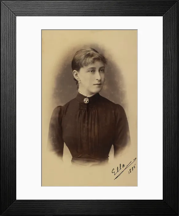 Framed Print : Portrait of Grand Duchess Elizaveta Fyodorovna (1864-1918), Princess Elizabeth of Hesse and by Rhine Framed Print : Portrait of Grand Duchess Elizaveta Fyodorovna (1864-1918), Princess Elizabeth of Hesse and by Rhine