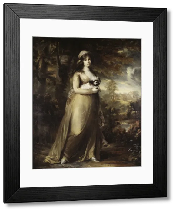 Framed Print : Portrait of the opera singer Teresa Vandoni, 1797 Framed Print : Portrait of the opera singer Teresa Vandoni, 1797