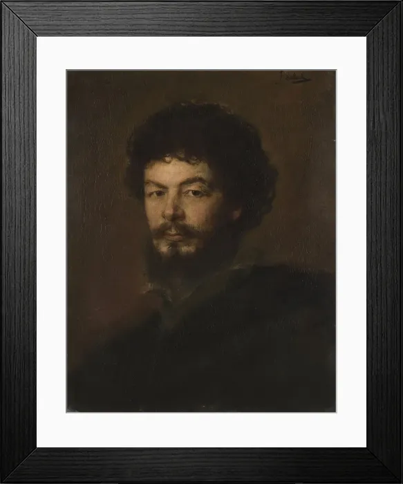 Framed Print : Portrait of the Architect Lorenz Gedon (1844-1883) Framed Print : Portrait of the Architect Lorenz Gedon (1844-1883)