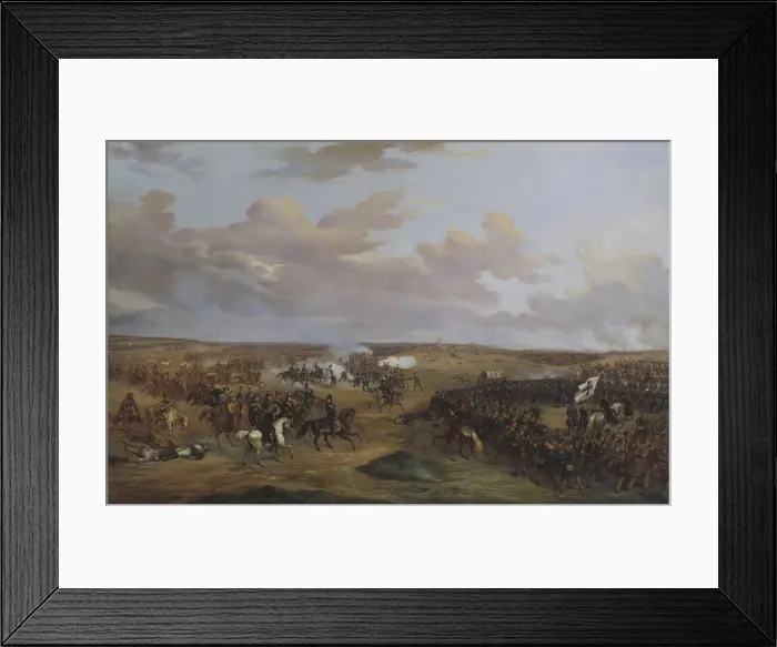 Framed Print : The Battle of Dennewitz on 6 September 1813, 1842 Framed Print : The Battle of Dennewitz on 6 September 1813, 1842