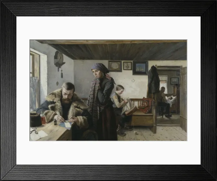 Framed Print : Doctor Home Visit Framed Print : Doctor Home Visit