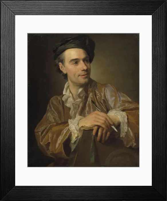 Framed Print : Portrait of the painter Claude-Joseph Vernet (1714-1789), 1767 Framed Print : Portrait of the painter Claude-Joseph Vernet (1714-1789), 1767
