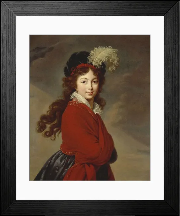 Framed Print : Portrait of Duchess Anna Feodorovna of Russia (1781-1860), Princess Juliane of Saxe-Coburg-Saalfeld Framed Print : Portrait of Duchess Anna Feodorovna of Russia (1781-1860), Princess Juliane of Saxe-Coburg-Saalfeld