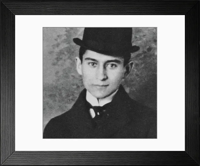 Framed Print : Franz Kafka, c. 1905 Framed Print : Franz Kafka, c. 1905