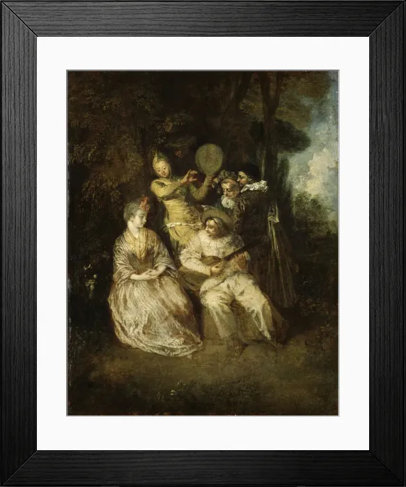 Framed Print : The Italian Serenade Framed Print : The Italian Serenade