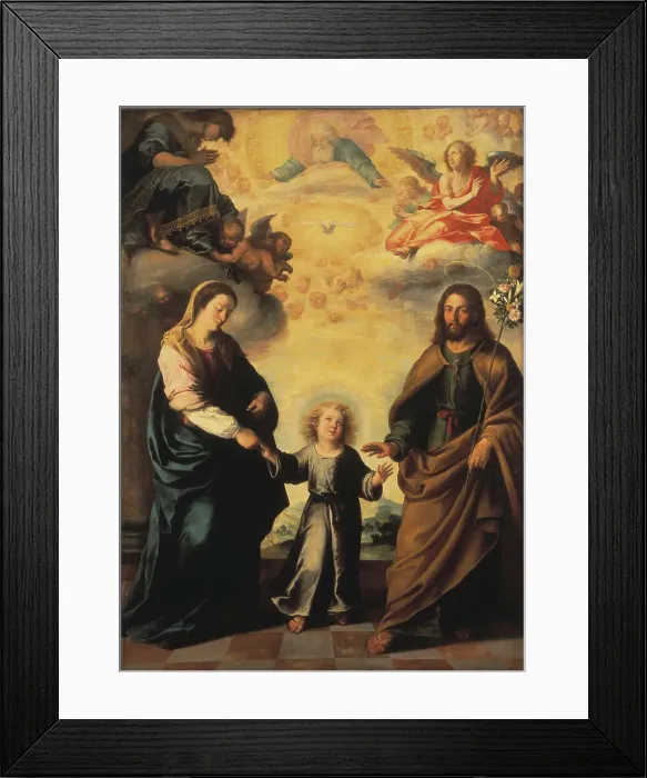 Framed Print : The Return of the Holy Family from Egypt Framed Print : The Return of the Holy Family from Egypt
