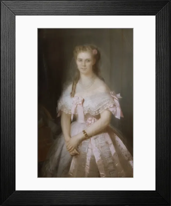 Framed Print : Portrait of Christine Nilsson (1843-1921) Framed Print : Portrait of Christine Nilsson (1843-1921)