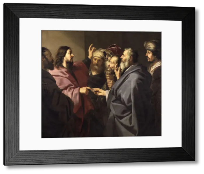 Framed Print : The Tribute Money, 1630s Framed Print : The Tribute Money, 1630s