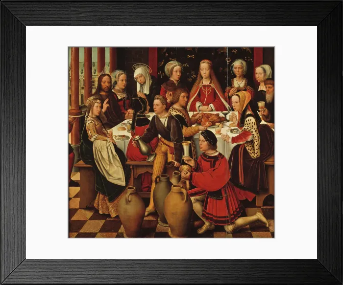 Framed Print : The Wedding Feast at Cana Framed Print : The Wedding Feast at Cana