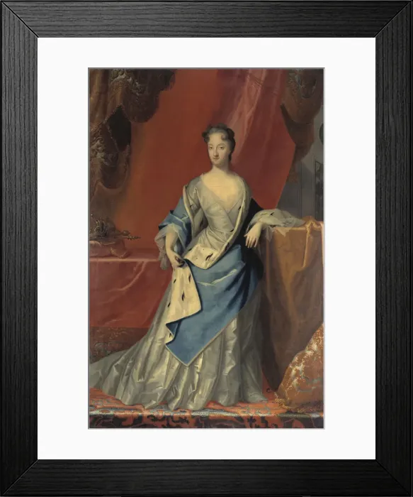 Framed Print : Portrait of Ulrika Eleonora (1688-1741), Queen of Sweden Framed Print : Portrait of Ulrika Eleonora (1688-1741), Queen of Sweden