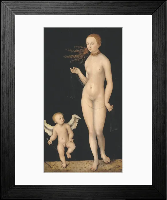 Framed Print : Venus and Cupid Framed Print : Venus and Cupid