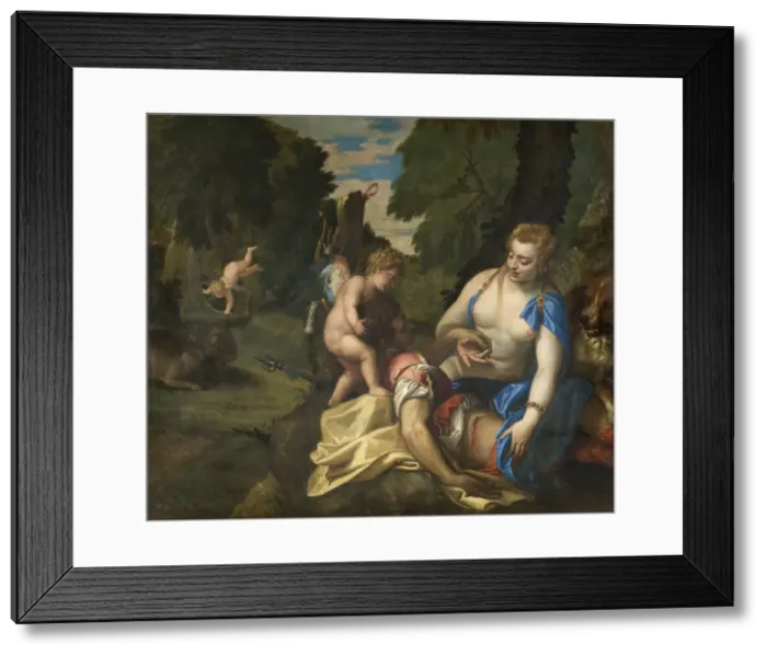 Framed Print : Venus Mourning Adonis Framed Print : Venus Mourning Adonis