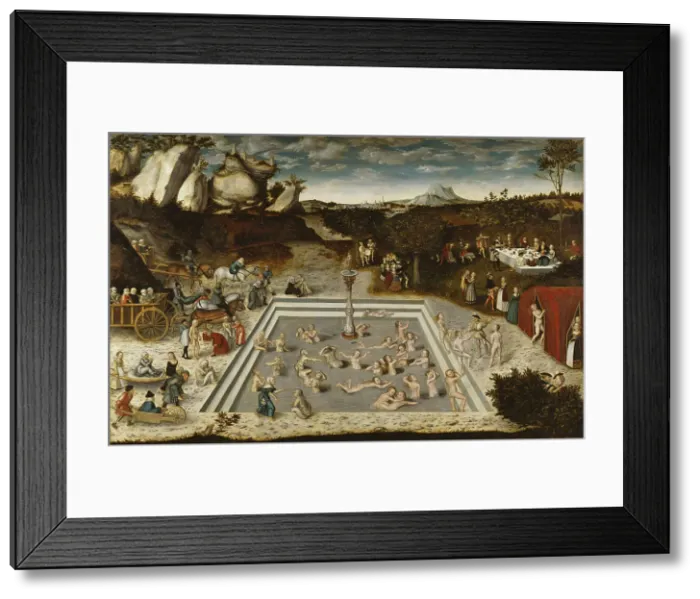 Framed Print : The Fountain of Youth, 1546 Framed Print : The Fountain of Youth, 1546