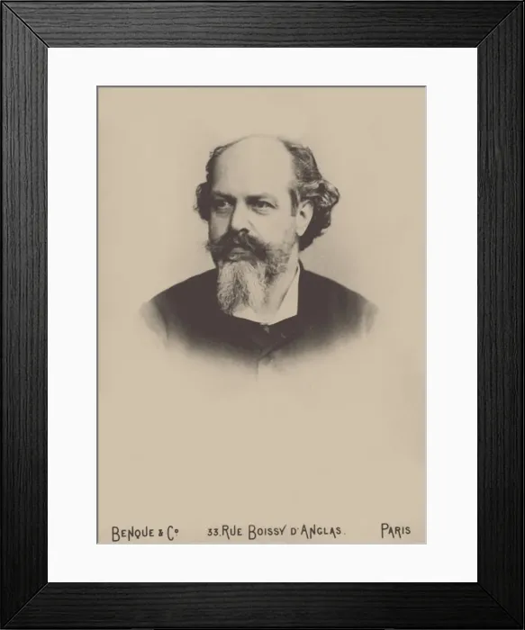 Framed Print : Portrait of the librettist Louis Gallet (1835-1898), 1892 Framed Print : Portrait of the librettist Louis Gallet (1835-1898), 1892