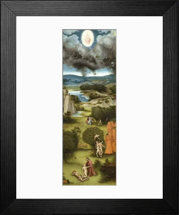 Framed Print : The Last Judgment. Winged Altar after Hieronymus Bosch, ca 1521-1525 Framed Print : The Last Judgment. Winged Altar after Hieronymus Bosch, ca 1521-1525