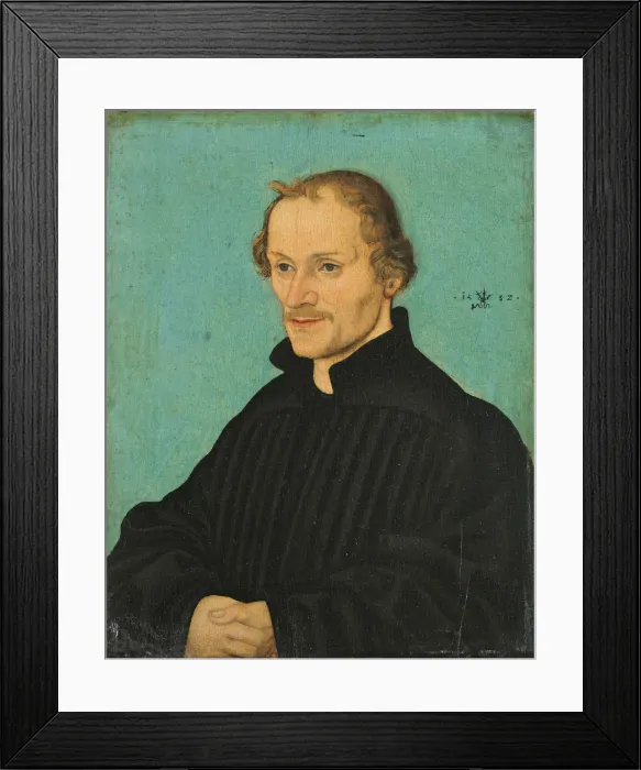 Framed Print : Portrait of Philip Melanchthon (1497-1560), 1532 Framed Print : Portrait of Philip Melanchthon (1497-1560), 1532
