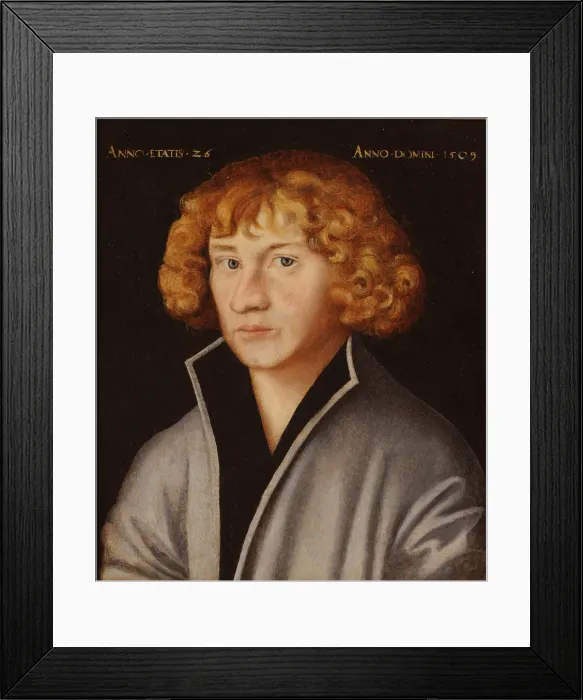 Framed Print : Portrait of Georg Spalatin, 1509 Framed Print : Portrait of Georg Spalatin, 1509