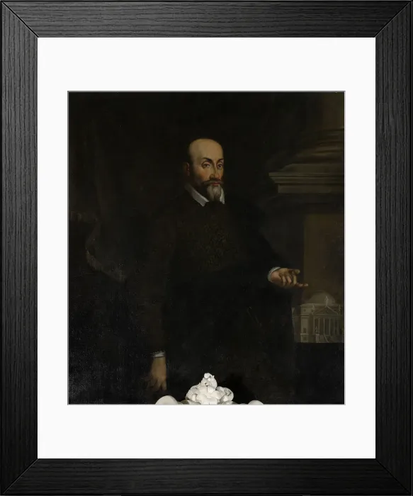 Framed Print : Portrait of Conte Mario Capra, 16th century Framed Print : Portrait of Conte Mario Capra, 16th century
