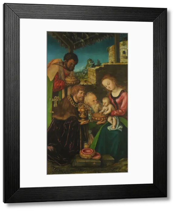 Framed Print : The Adoration of the Magi, ca 1515 Framed Print : The Adoration of the Magi, ca 1515