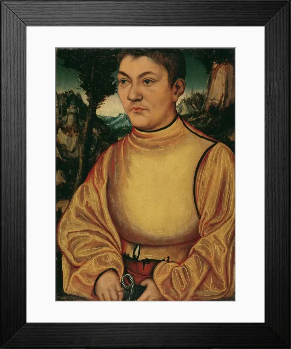Framed Print : Portrait of a Prince of Anhalt (Portrait of Prince John IV of Anhalt-Zerbst (1504-1551), after 1513 Framed Print : Portrait of a Prince of Anhalt (Portrait of Prince John IV of Anhalt-Zerbst (1504-1551), after 1513