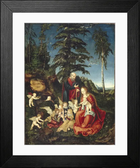 Framed Print : The Rest on the Flight into Egypt, 1504 Framed Print : The Rest on the Flight into Egypt, 1504